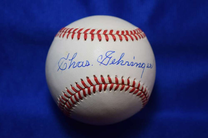 Charlie Gehringer PSA DNA Autograph American League Signed Baseball OAL