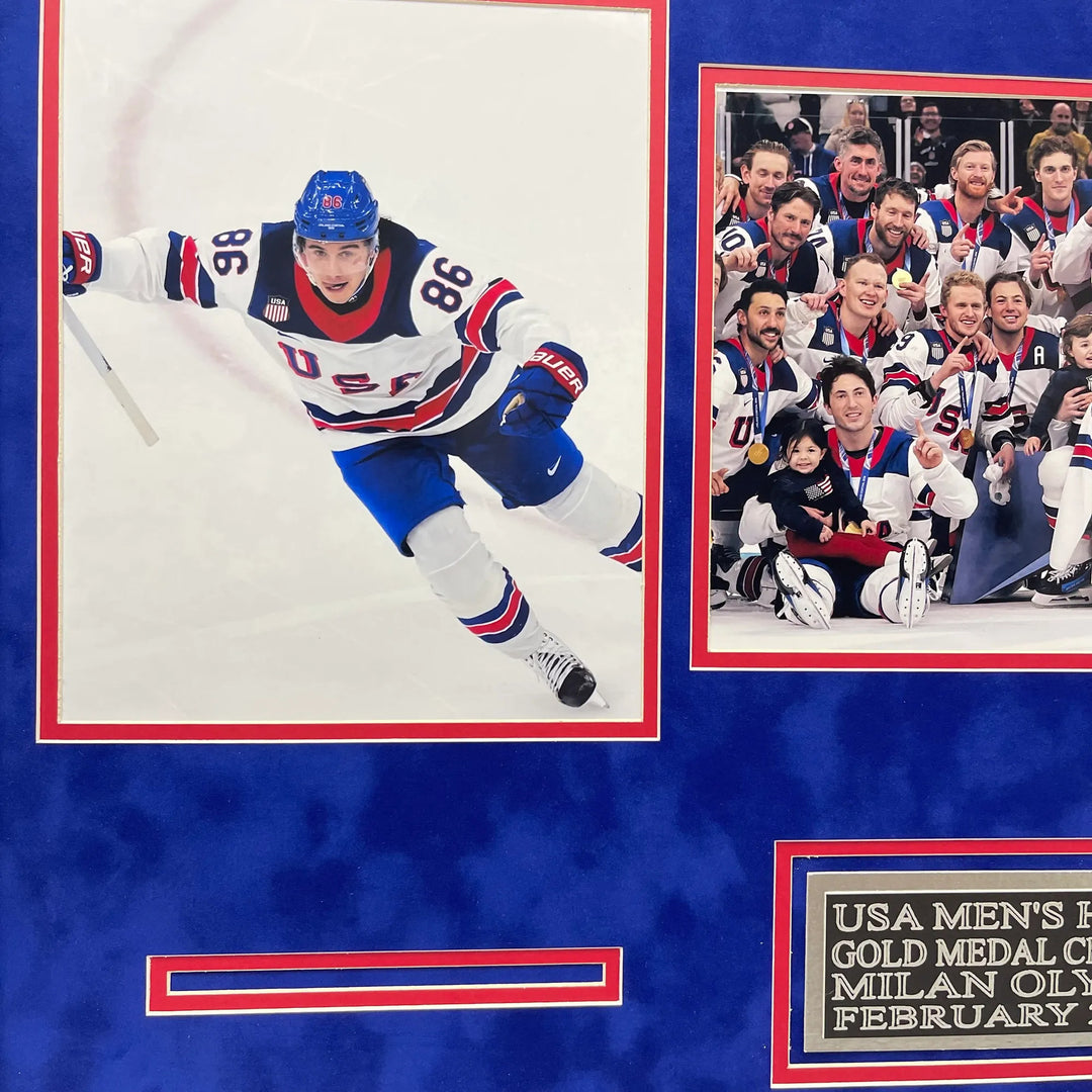 USA Men’s National Ice Hockey Team Custom Framed 3 Photo Display
