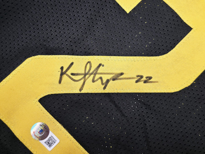 Utah Jazz Kyle Filipowski Signed Black Jersey Beckett Witness