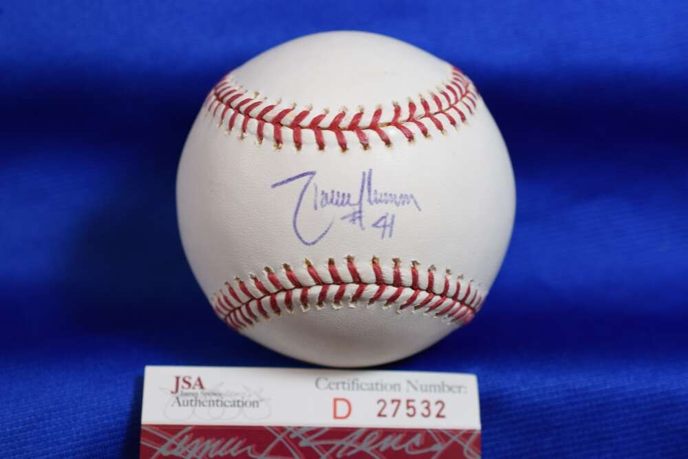 Randy Johnson JSA COA Autograph OML Major League Signed Baseball