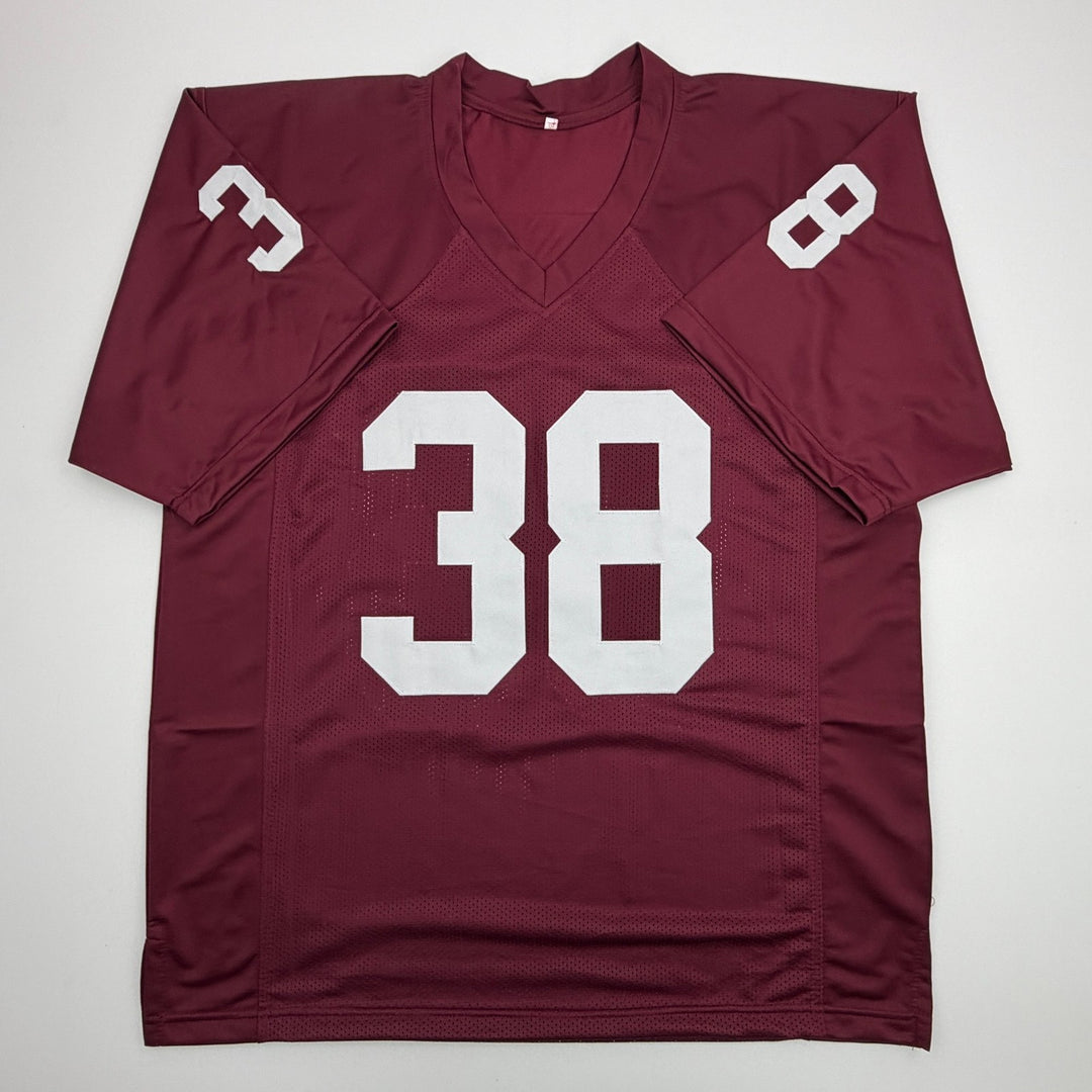 Autographed/Signed Roy Williams Oklahoma Maroon College Jersey Beckett BAS COA