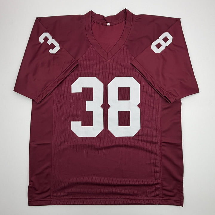 Autographed/Signed Roy Williams Oklahoma Maroon College Jersey Beckett BAS COA