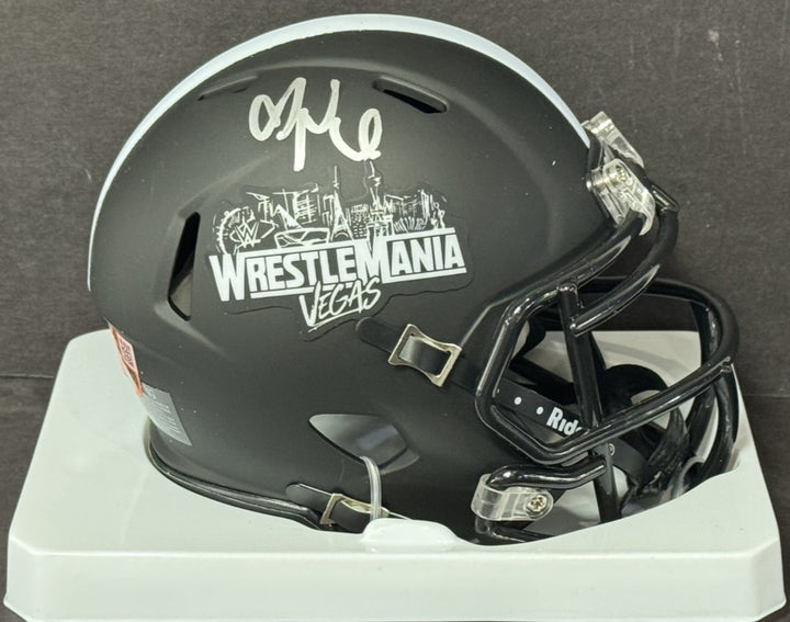 Nikki Bella Signed Riddell Wrestlemania 42 Mini Helmet LE /25 Auto Fanatics COA