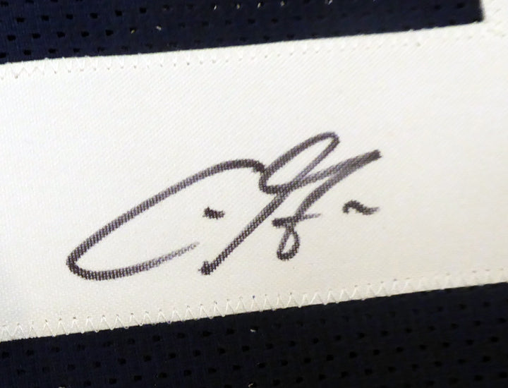 Penn State Nittany Lions Chris Godwin Autographed Signed Blue Jersey Beckett