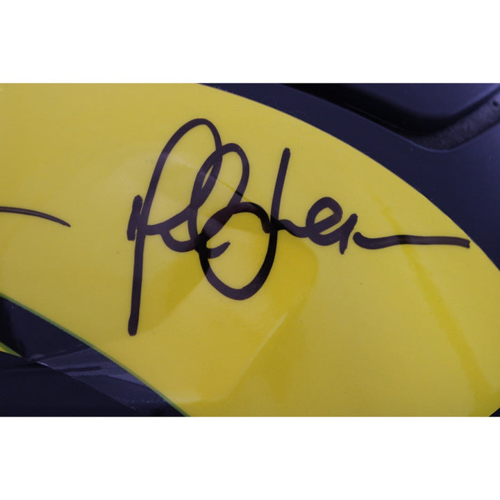 Warner Holt Faulk Bruce Signed Los Angeles Rams SpeedFlex Rival Helmet BAS 58492