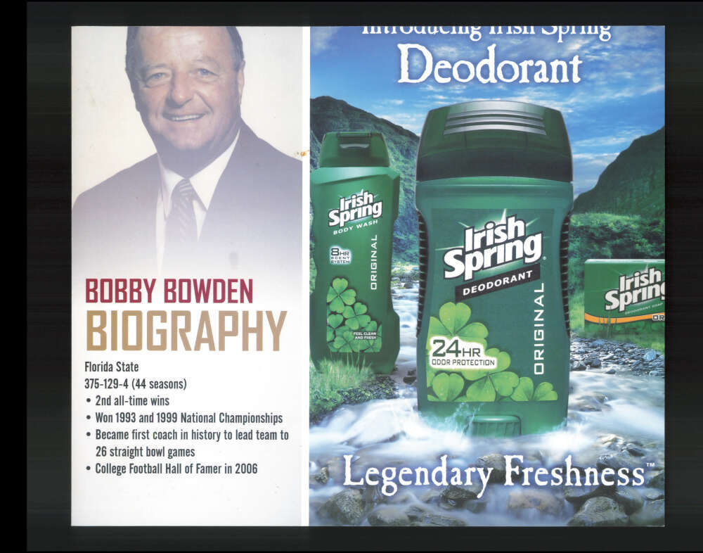 Bobby Bowden PSA DNA Signed  8x10 Photo Autograph FSU