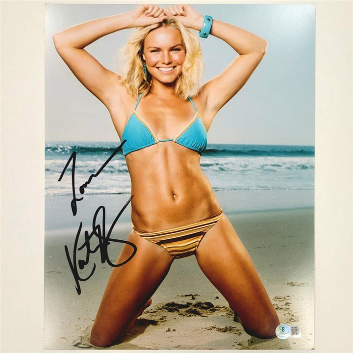 Kate Bosworth signed 11x14 photo autograph Hot Sexy ~ Beckett BAS
