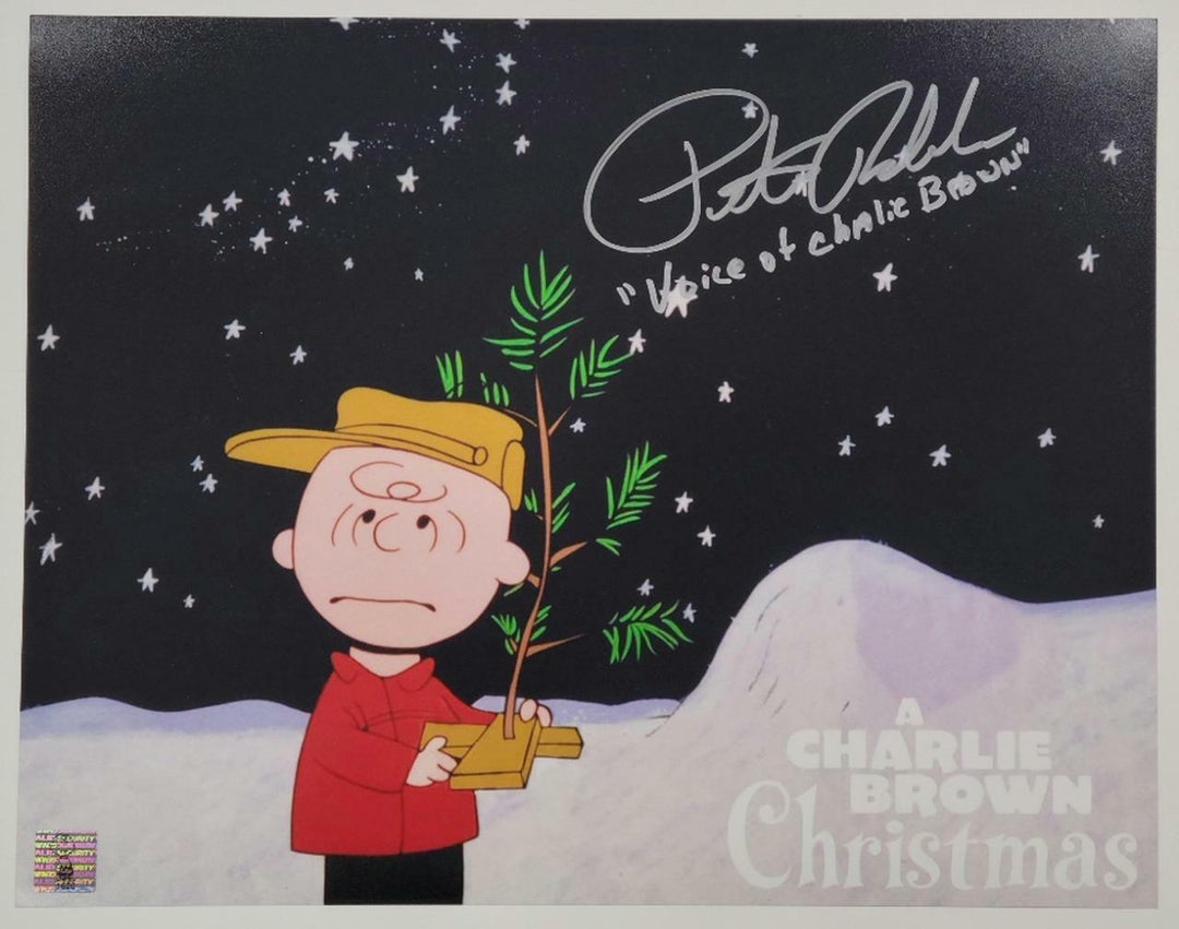 Peter Robbins signed 11x14 Photo A Charlie Brown Christmas ~ Official Holo