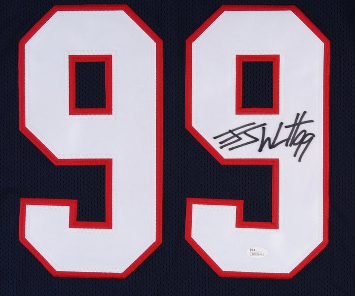 JJ Watt Signed Texans Jersey JSA COA Autograph Houston J.J. Blue