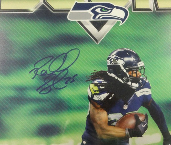 Richard Sherman Signed Framed 16x20 Photo Seattle Seahawks RS Holo