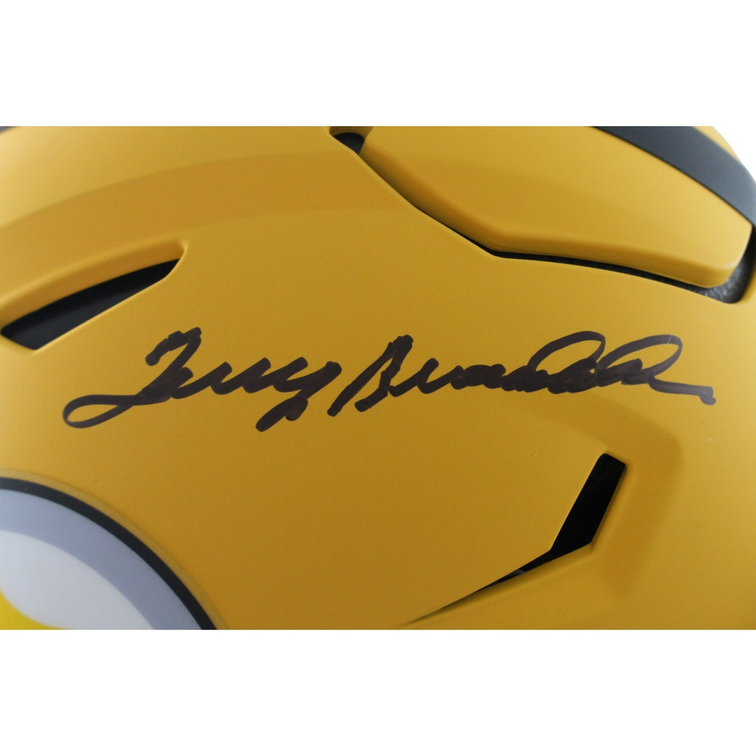 Terry Bradshaw Autographed Pittsburgh Steelers Speedflex Helmet Beckett W 58320
