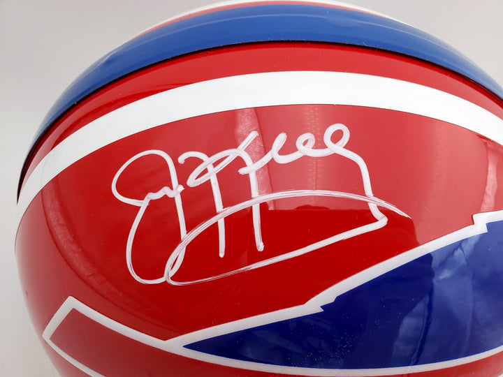 Bills Greats Auto Proline Full Size Red Helmet Jim Kelly, Thurman Thomas & Reed