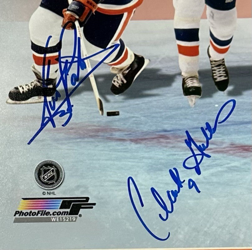 NY Islanders Retired #s signed 16x20 photo Framed 6 Auto Mike Bossy Gillies JSA
