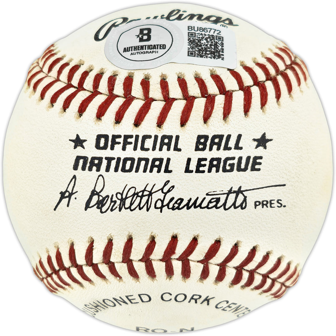 Mike Schmidt Autographed Signed NL Baseball Philadelphia Phillies Beckett