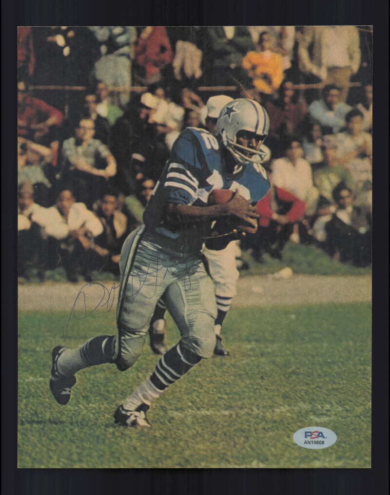 Bob Hayes PSA DNA Signed 1960`s Vintage 8x10 Photo Autographed Cowboys