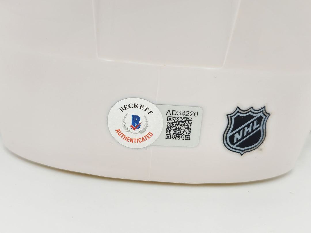 Chevy Chase Auto Blackhawks White Speed Mini Helmet Christmas Vacation Beckett