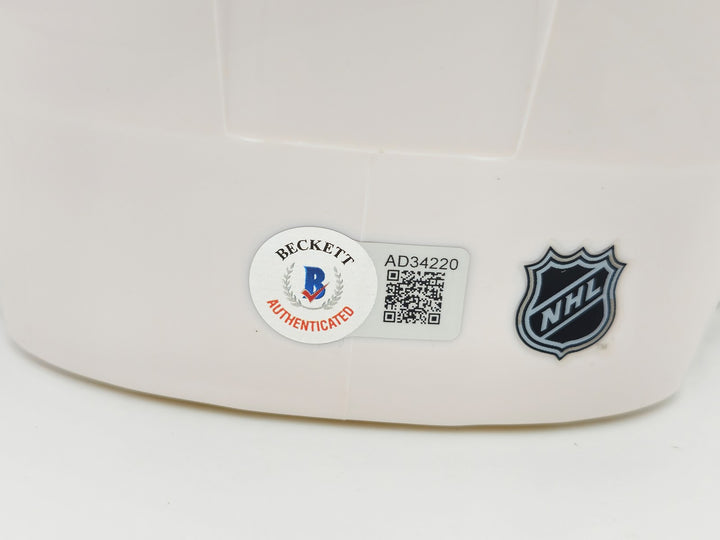 Chevy Chase Auto Blackhawks White Speed Mini Helmet Christmas Vacation Beckett