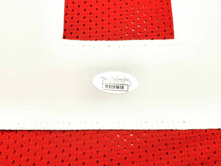 San Francisco 49ers Frank Gore Autographed Signed Red Jersey JSA