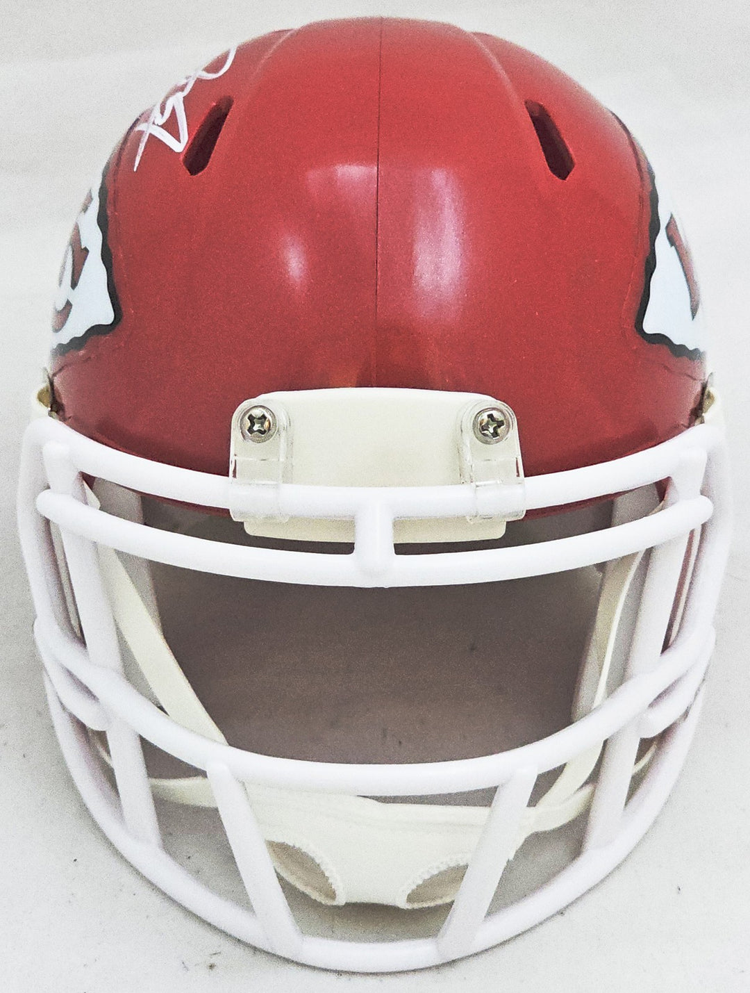Skyy Moore Auto Signed Kansas City Chiefs Red Speed Mini Helmet Beckett Witness