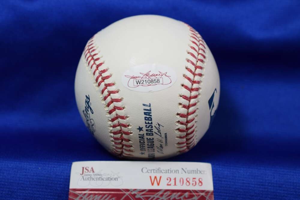 Bill Mazeroski JSA COA Autograph Major League OML Signed Baseball 1960 WS GW HR
