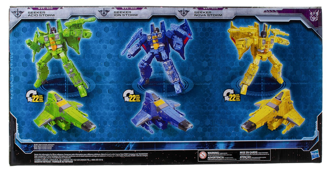 Transformers Siege War for Cybertron Trilogy Toy Playset  3 Figure Set