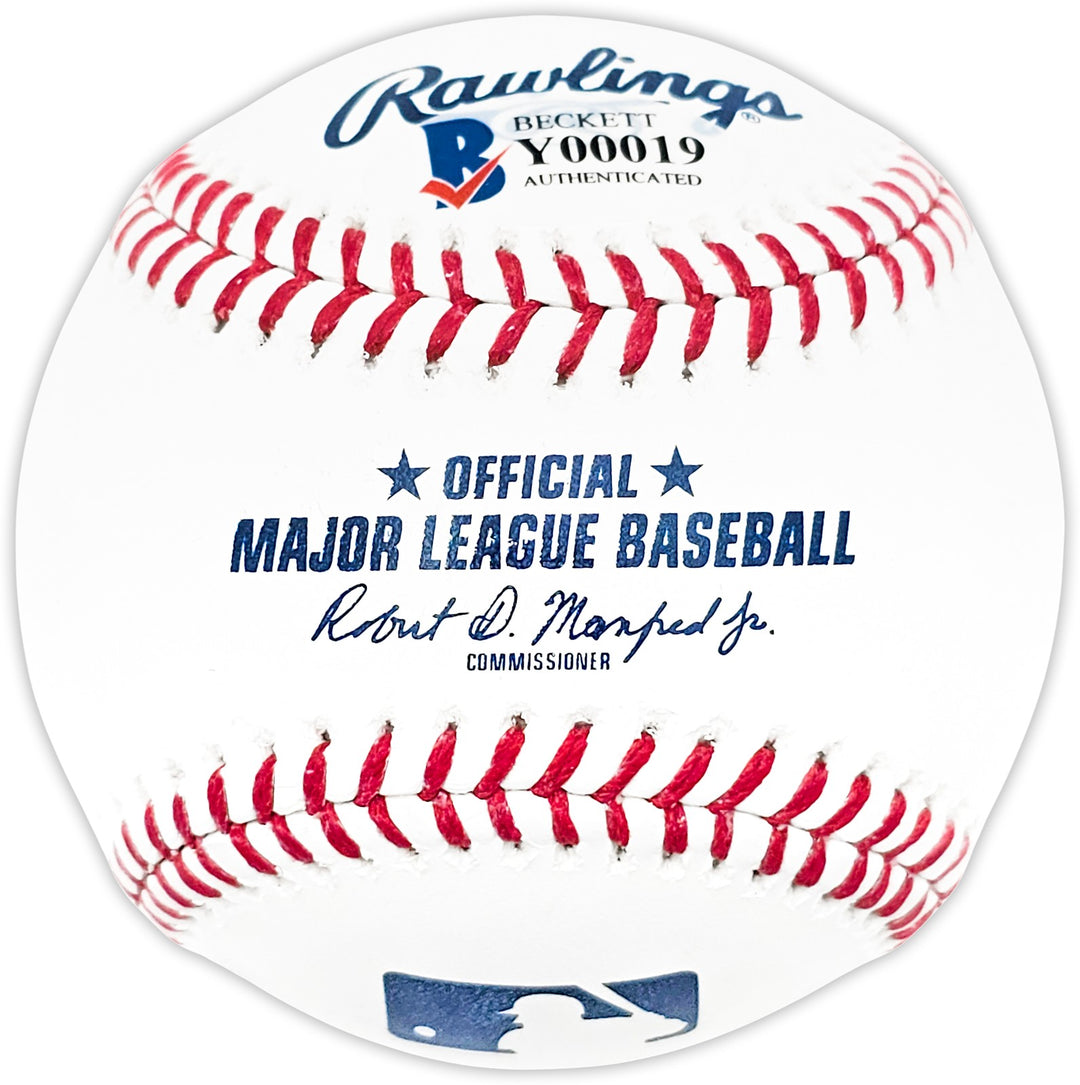Ronald Acuna Jr. Signed Official MLB Baseball Atlanta Braves Beckett BAS