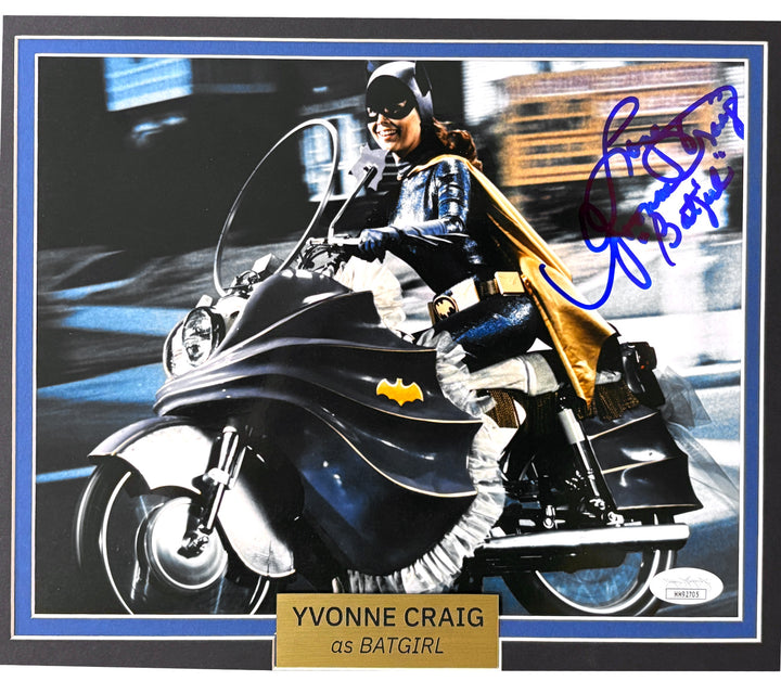 1966 Batman TV Show Cast Signed 8x10 Photos Framed JSA PSA West Ward Kitt Craig