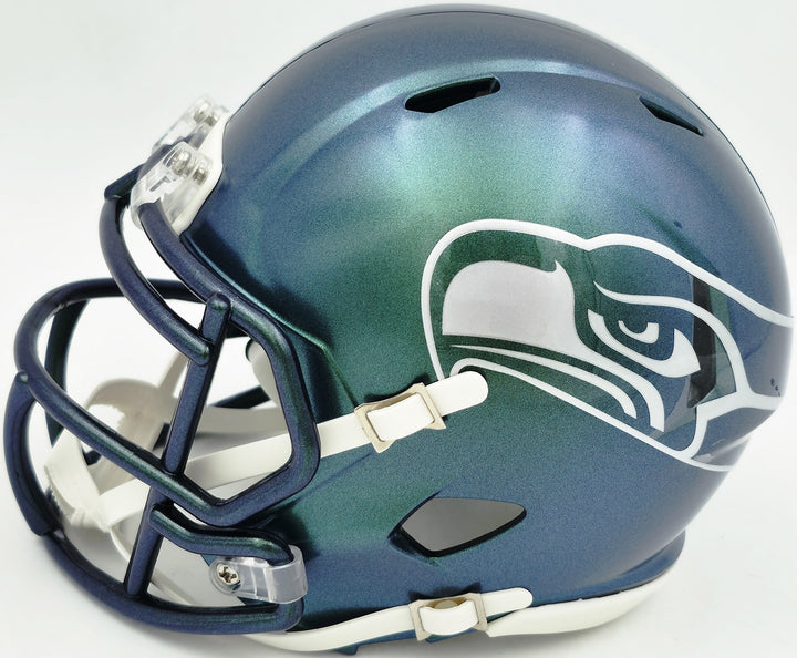 Tory Horton Signed Seattle Seahawks Rivalries Speed Mini Helmet MCS Holo