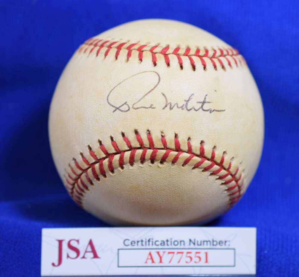 Paul Molitor JSA COA Signed American League Autograph Baseball