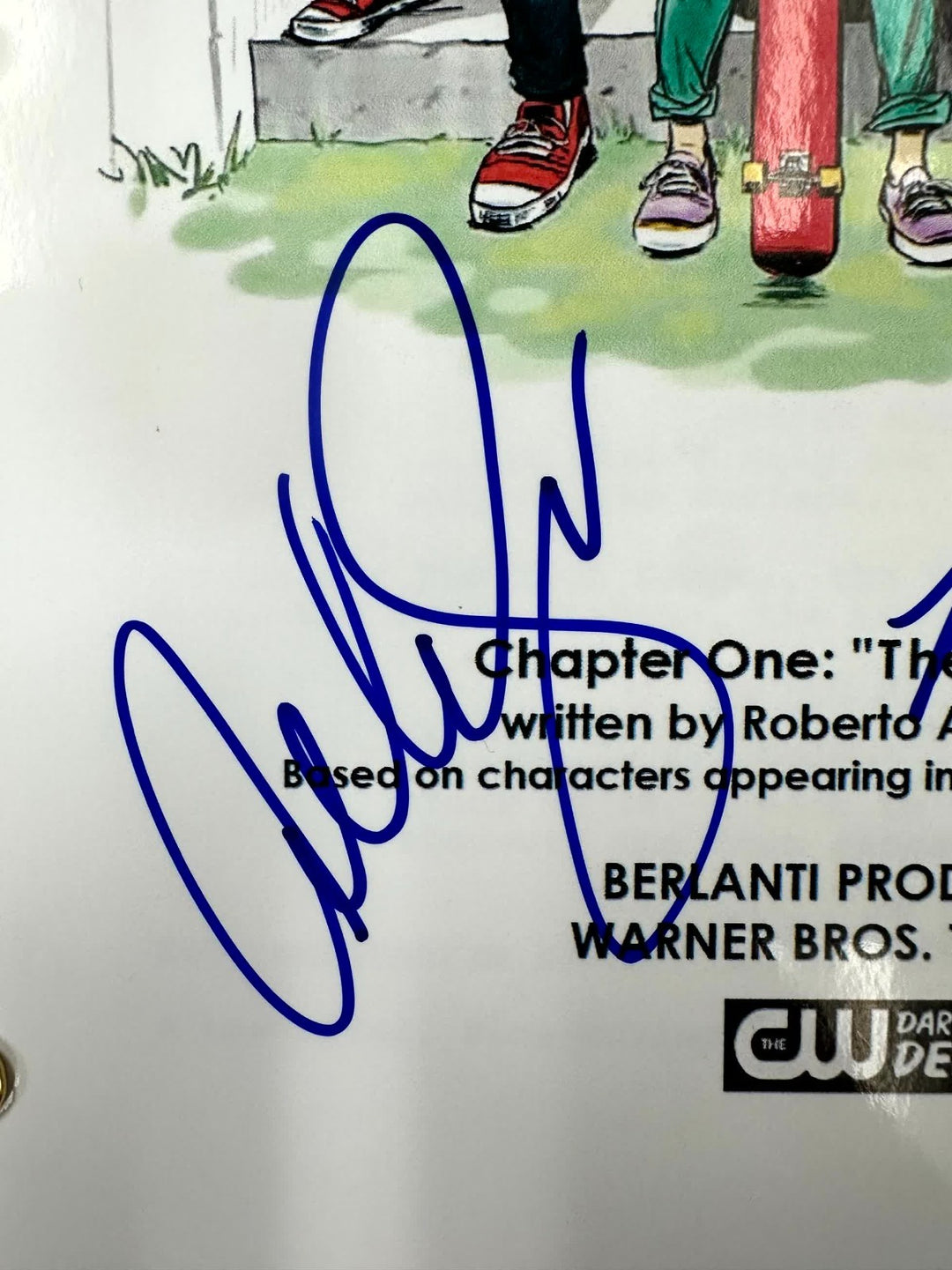 Riverdale cast signed Script Apa/ Lili Reinhart / Sprouse autograph Beckett BAS