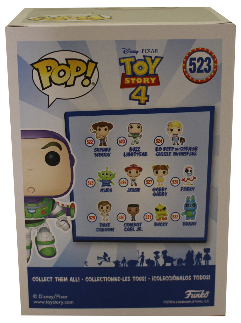 John Morris ‘Andy' Signed Toy Story 4 Funko Pop #523 Buzz Lightyear Beckett
