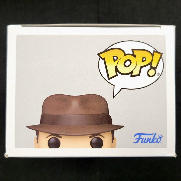 Harrison Ford signed Indiana Jones Funko Pop Figure 1355 autograph ~ Beckett BAS
