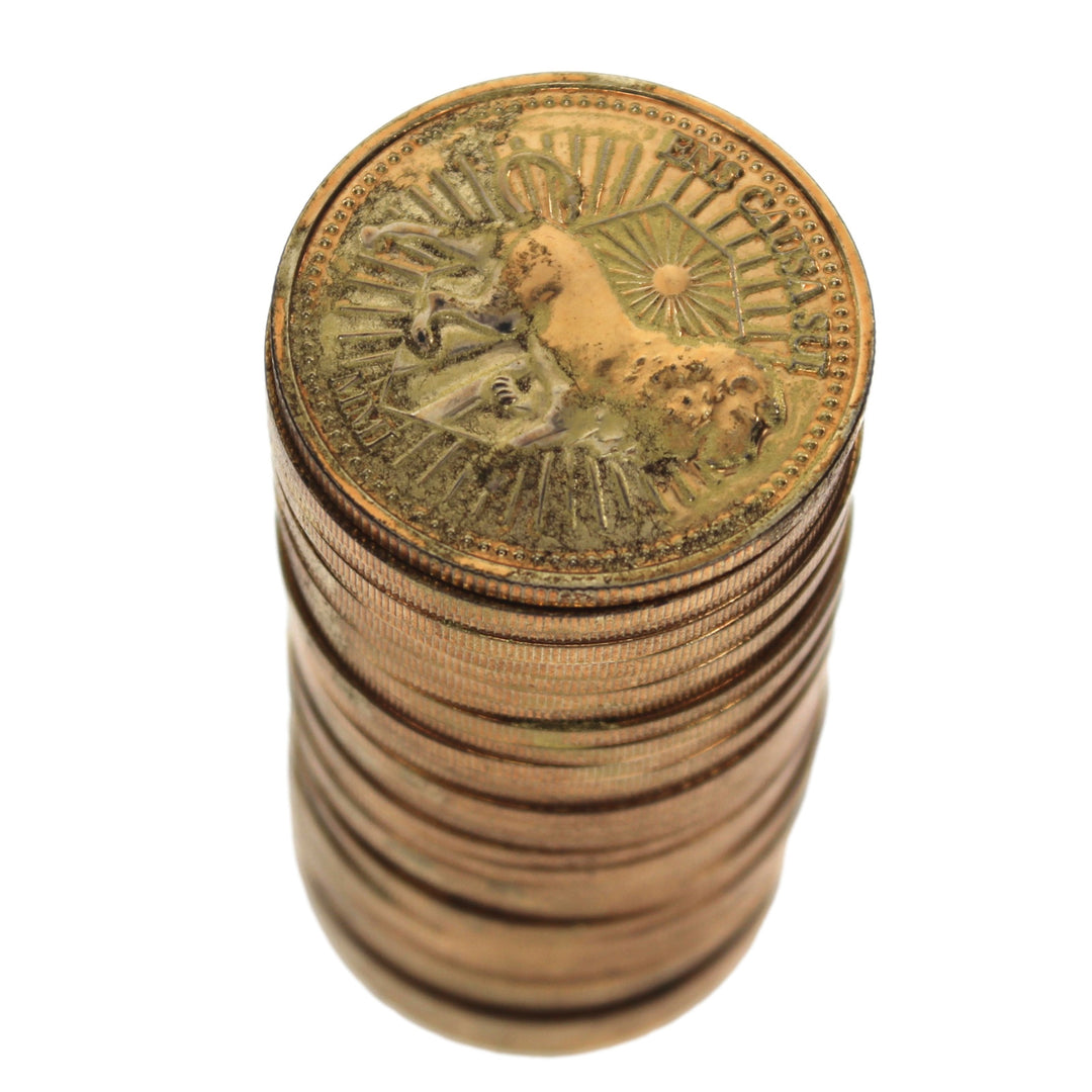 Authentic John Wick Stack of Coins Movie Prop Screen Used Prop Store COA RARE