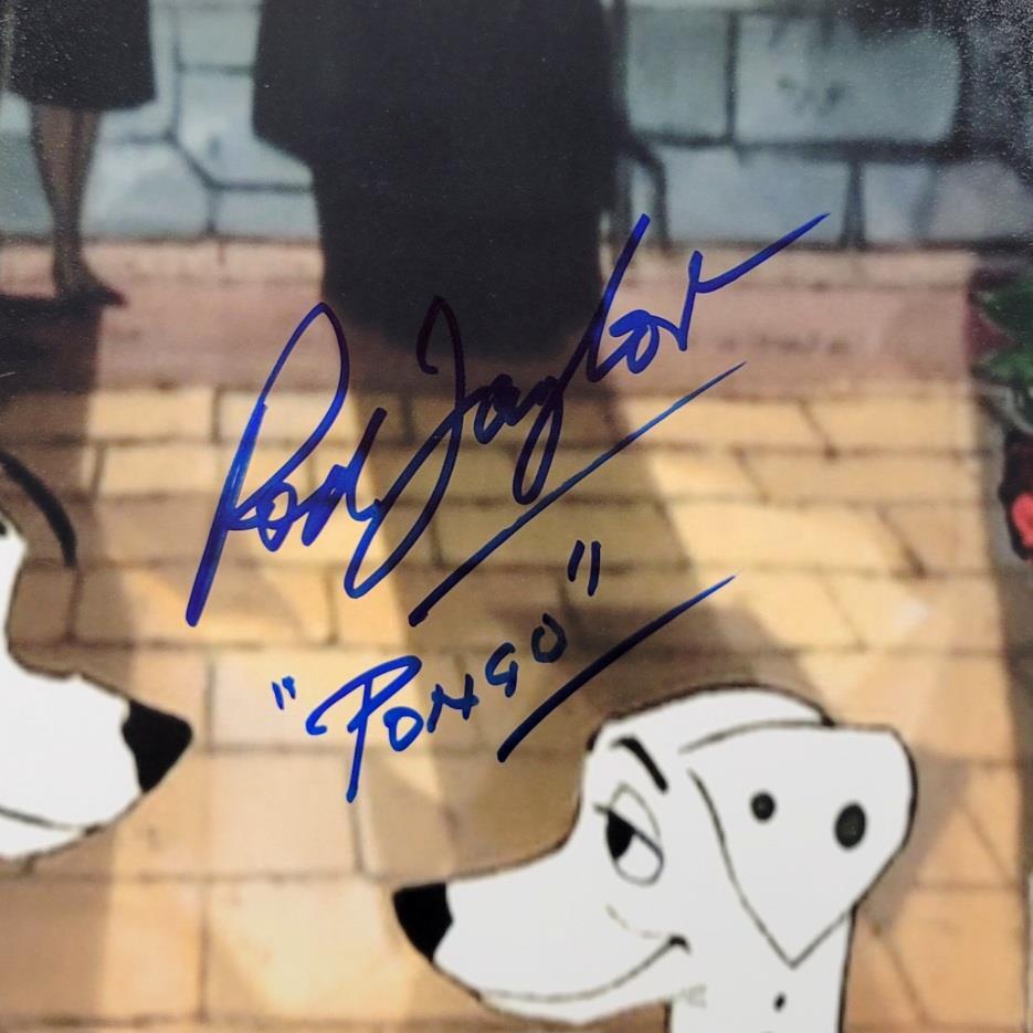 Rod Taylor signed Disney "Pongo" 101 Dalmatians 11x14 photo #2 autograph PSA/DNA