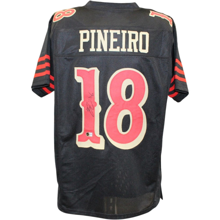 Eddie Pineiro Signed Pro Style Sz XL Rivalries Jersey Beckett Witness 57279