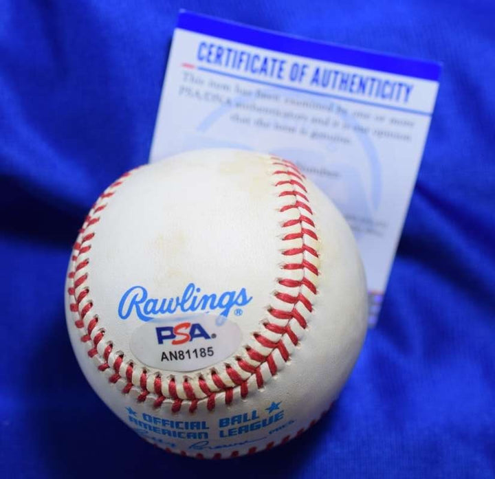 Rod Carew PSA DNA Autograph American League OAL Signed Baseball