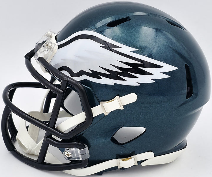 Michael Vick Signed Philadelphia Eagles Green Speed Mini Helmet Beckett Wit