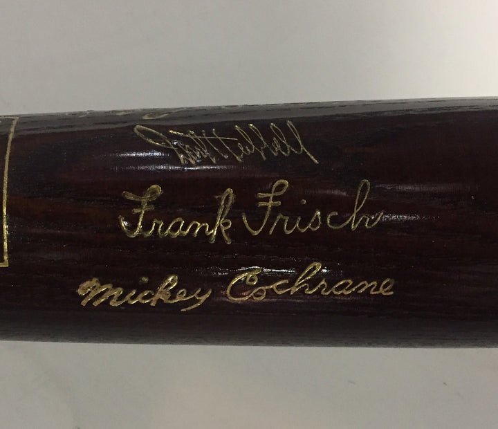 1947 Hall Of Fame Commemorative Brown HOF Bat /500 Carl Hubbell Lefty Grove