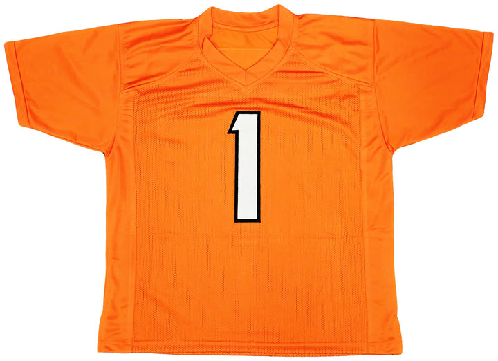 Cincinnati Bengals Ja'Marr Chase Autographed Signed Orange Jersey Beckett Wit
