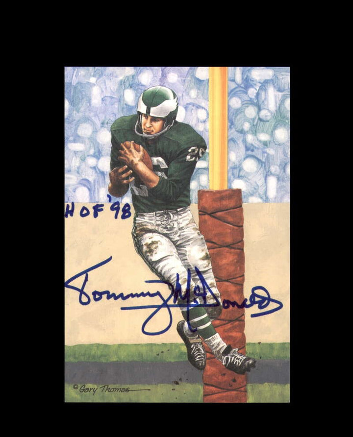 Tommy McDonald PSA DNA Signed Goal Line Art Card GLAC Autograph HOF 98