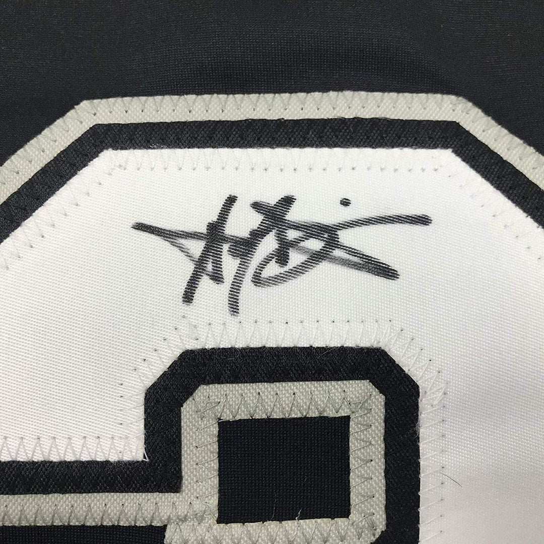 Autographed/Signed Harold Baines Chicago Black Jersey Beckett BAS COA