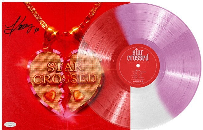 Kacey Musgraves signed 2021 Star Crossed Album/LP/Clear-Lav Vinyl/Record- JSA