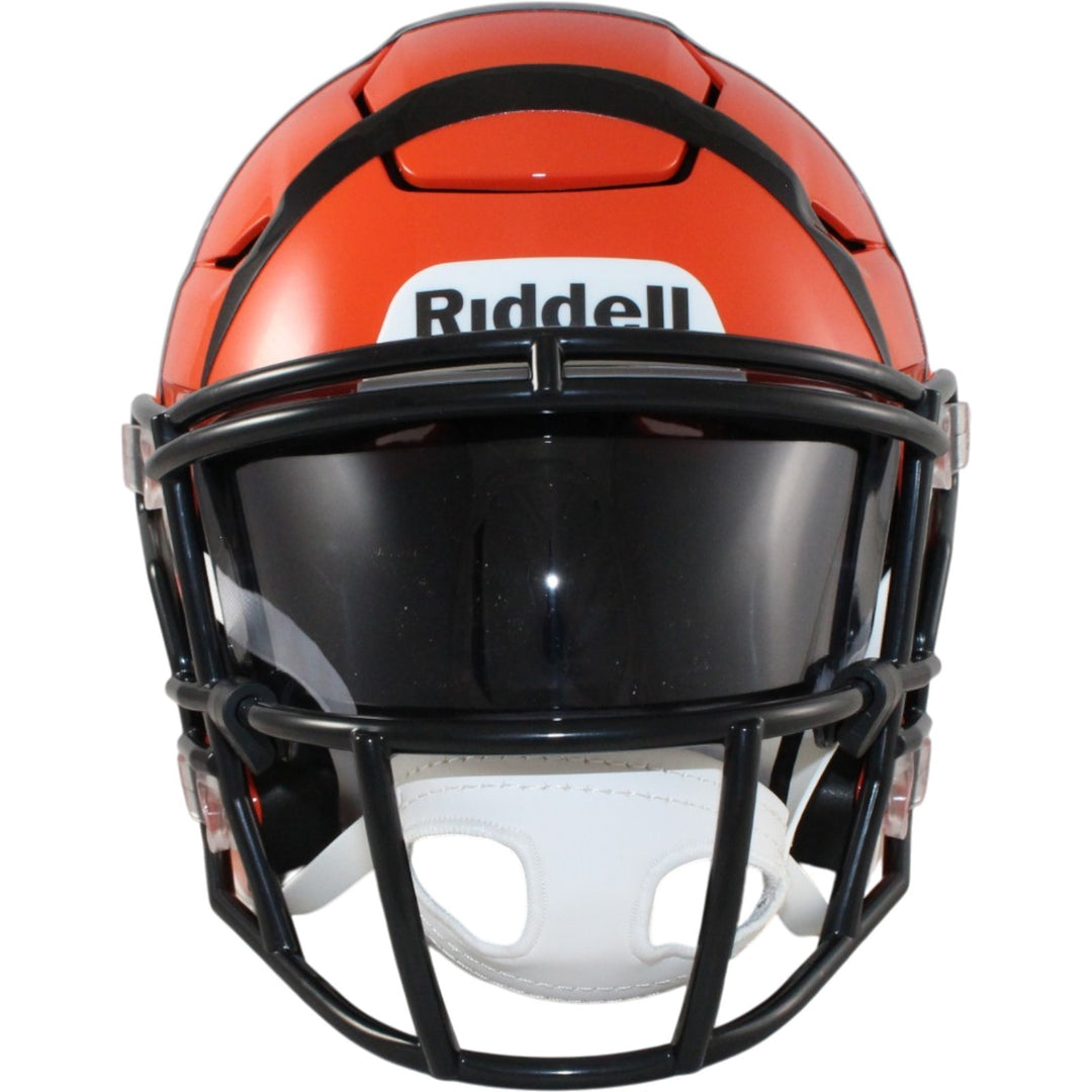 Tee Higgins Autographed Cincinnati Bengals Mid-Size Midi Helmet Beckett W 57929