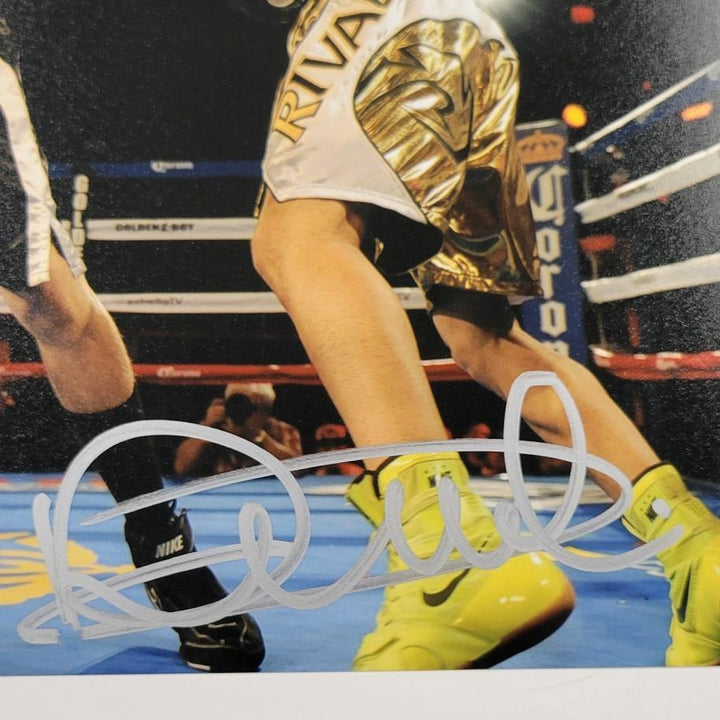 Oscar Duarte signed 8x10 photo boxing autograph (B) ~ Beckett BAS
