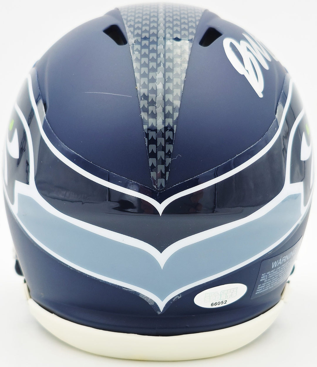 Byron Murphy II Signed Seattle Seahawks Blue Speed Mini Helmet MCS Holo