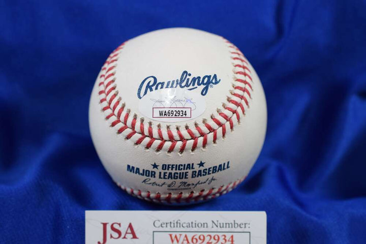 Sammy Sosa JSA Coa Autographed Major League Signed Baseball