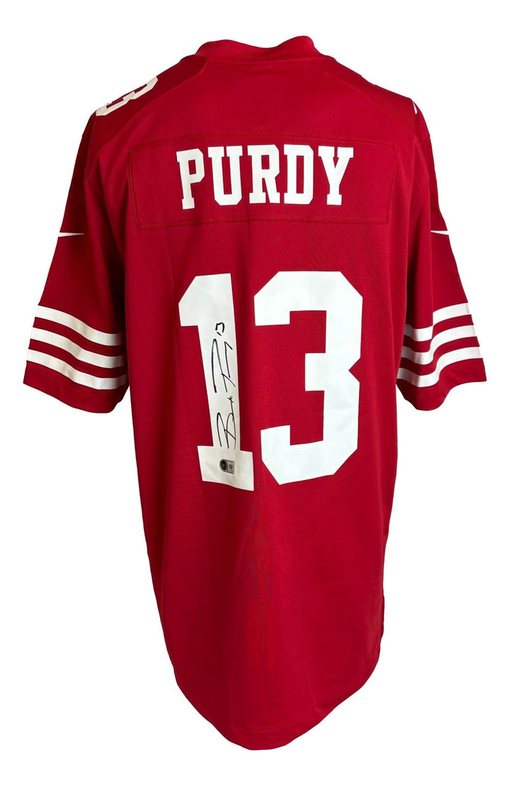 Brock Purdy Signed San Francisco 49ers Nike Game Replica Jersey BAS