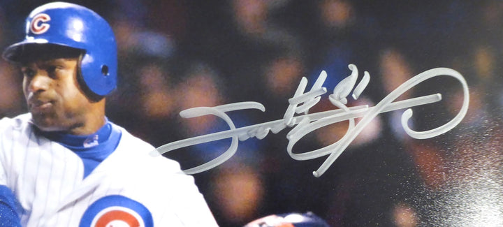 Sammy Sosa Signed 11x14 Photo Chicago Cubs Beckett BAS