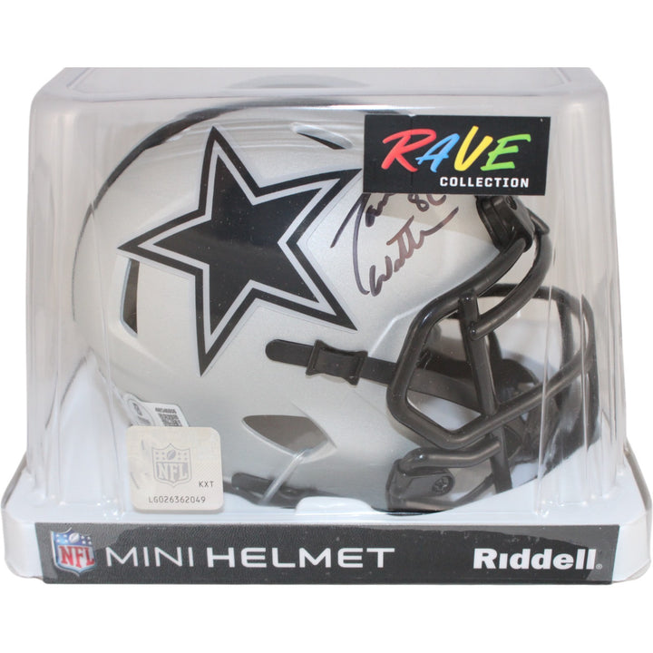 Jason Witten Autographed/Signed Dallas Cowboys Rave Mini Helmet Beckett 53887
