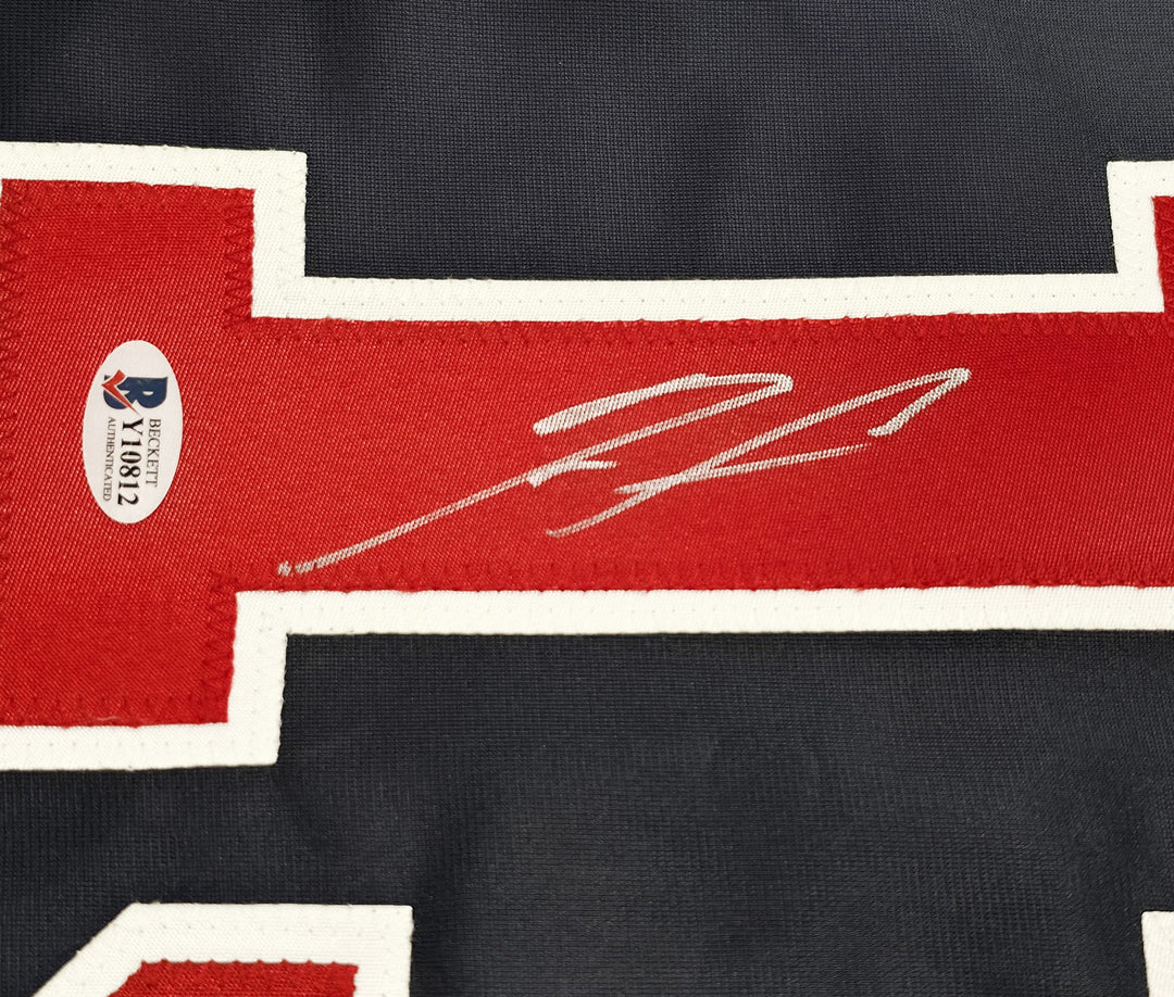 Atlanta Braves Ronald Acuna Jr. Signed Blue Jersey Beckett